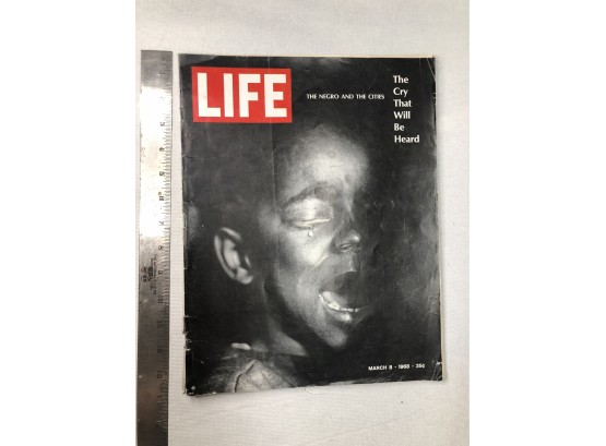 Vintage Life Magazine On Racial Justice