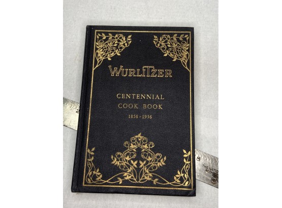 Vintage Wurlitzer Centennial Cook Book