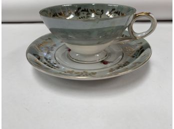 Antique Cup And Saucer Set