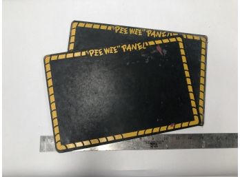 Vintage PeeWee School Slates