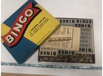 Vintage Bingo Game
