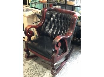 Unique Vintage Rocking Chair