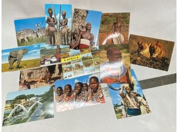 Vintage Collection Of African Postcards