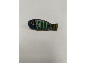 Vintage Fish Whistle Pin