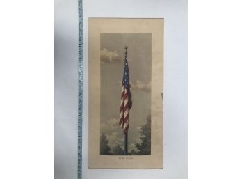 Antique Flag Print