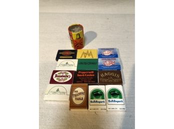 Variety Of Vintage Match Boxes