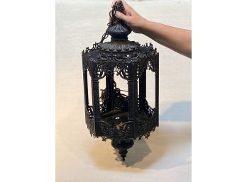Vintage Hanging Metal Lantern