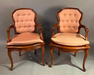 Pair Of Contemporary French Style Armchairs