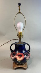 Floral Moorcroft Lamp