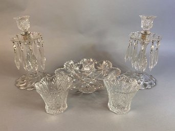 Five Pieces Of Vintage Glass