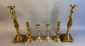 6 Candlestick Holders