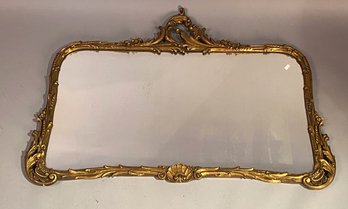 Continental Style Over Mantle Mirror