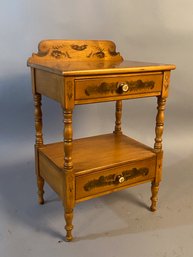 Hitchcock Two Drawer Nightstand