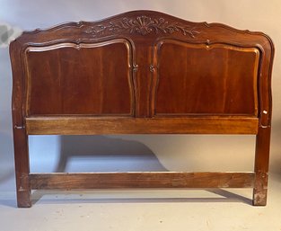 French Style Mahogany Headboard Queen Size
