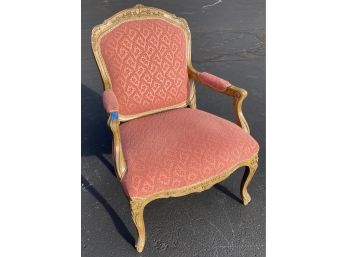 French Style Upholstered Armchair
