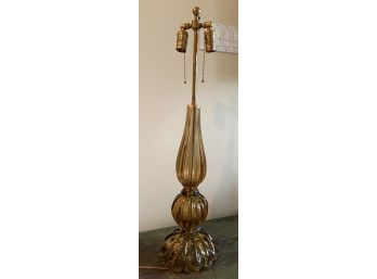 Murano Glass Table Lamp- Original Cost 2845.00