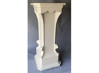 Decorative White Pedestal