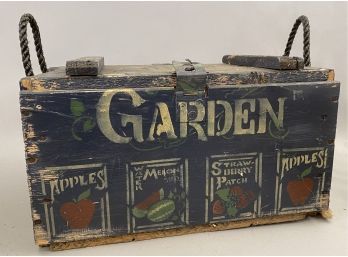 Painted Vintage Box Garden Seeds