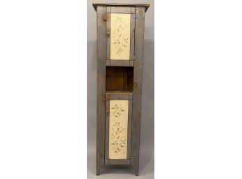 Primitive  Style Chimney Cupboard With Open Center