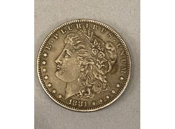 1881 Morgan Dollar 90 Silver