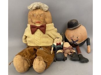 5 Humpty Dumpty Style Dolls