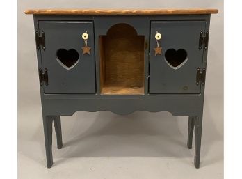 Primitive Style Server With Heart Cut Outs