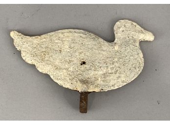 Cast Iron Shooting Gallery Duck
