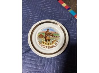 Decorative Plate - Frontier Town