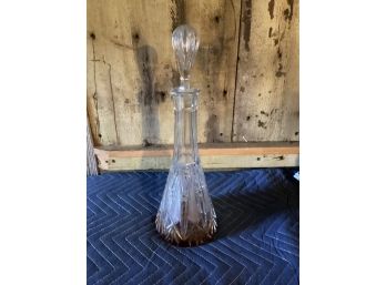 Tall Glass Bottle. JH
