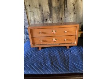 Small Wood Chest Of Drawers. JH