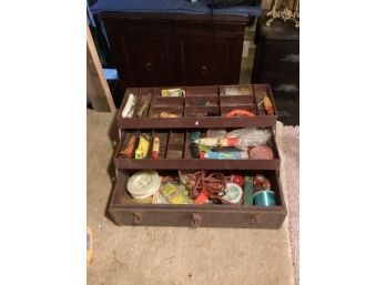 Fishing Tackle Box With Lures. JH
