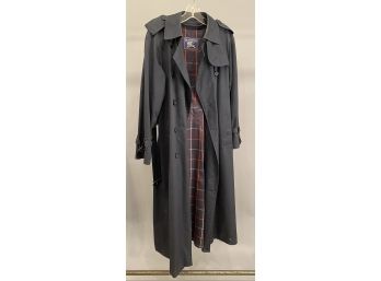 Burberrys Trench Coat Navy Blue With Removeable Liner