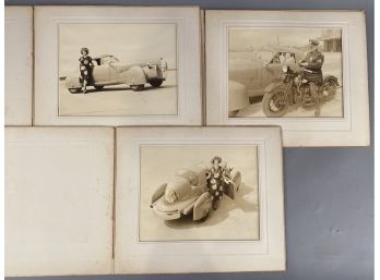 Three Vintage Automobile Photos