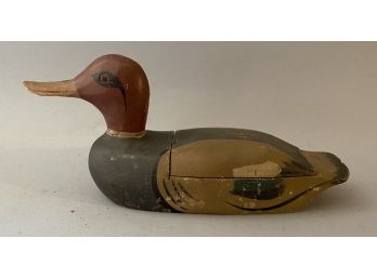 Vintage Duck Decoy Wooden Box