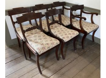 Set Of 6 Sheraton Chairs