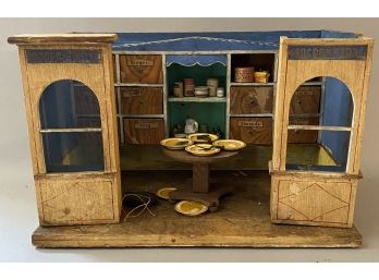 Rare Vintage Miniature Country Store Model