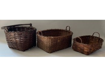 Three Antique Baskets