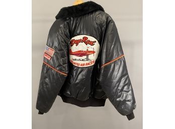Vintage Air Racing Jacket, Dago Red?