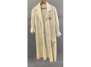 Vintage White Lab Coat, Racing Outfit, Pit Crew?