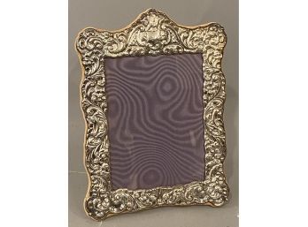 Silver Plate Sheffield Picture Frame