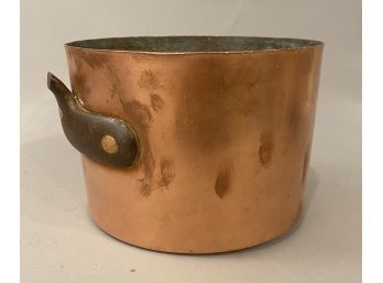 Large Copper Pot As Is