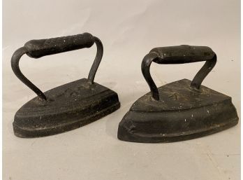 Two Cast-iron Flat Irons