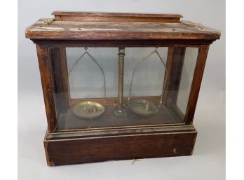 Vintage Balance Scale  As Found