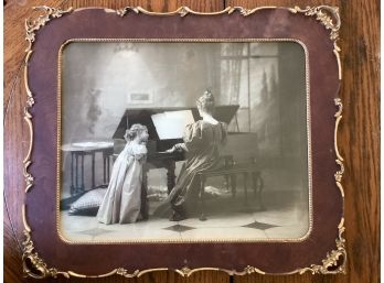 Antique Framed Photo Print. SG