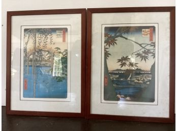 Framed Oriental Art. SG
