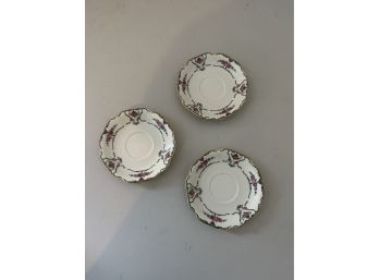 Trio OfTrio Of Czechoslovakian Small Plates