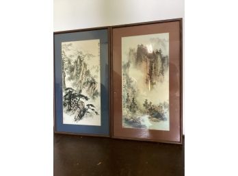 Framed Oriental Art. SG