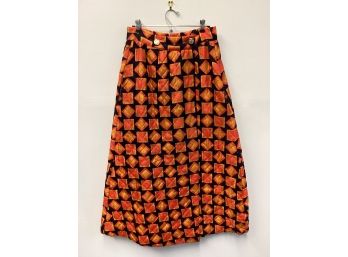 Groovy Vintage Wrap-around Skirt. SG