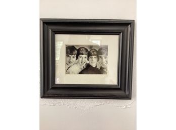 Framed Photo Postcard Of The Beatles. SG