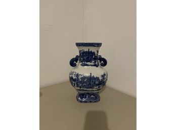 Blue TransferBlue Transfer Ware Vase
